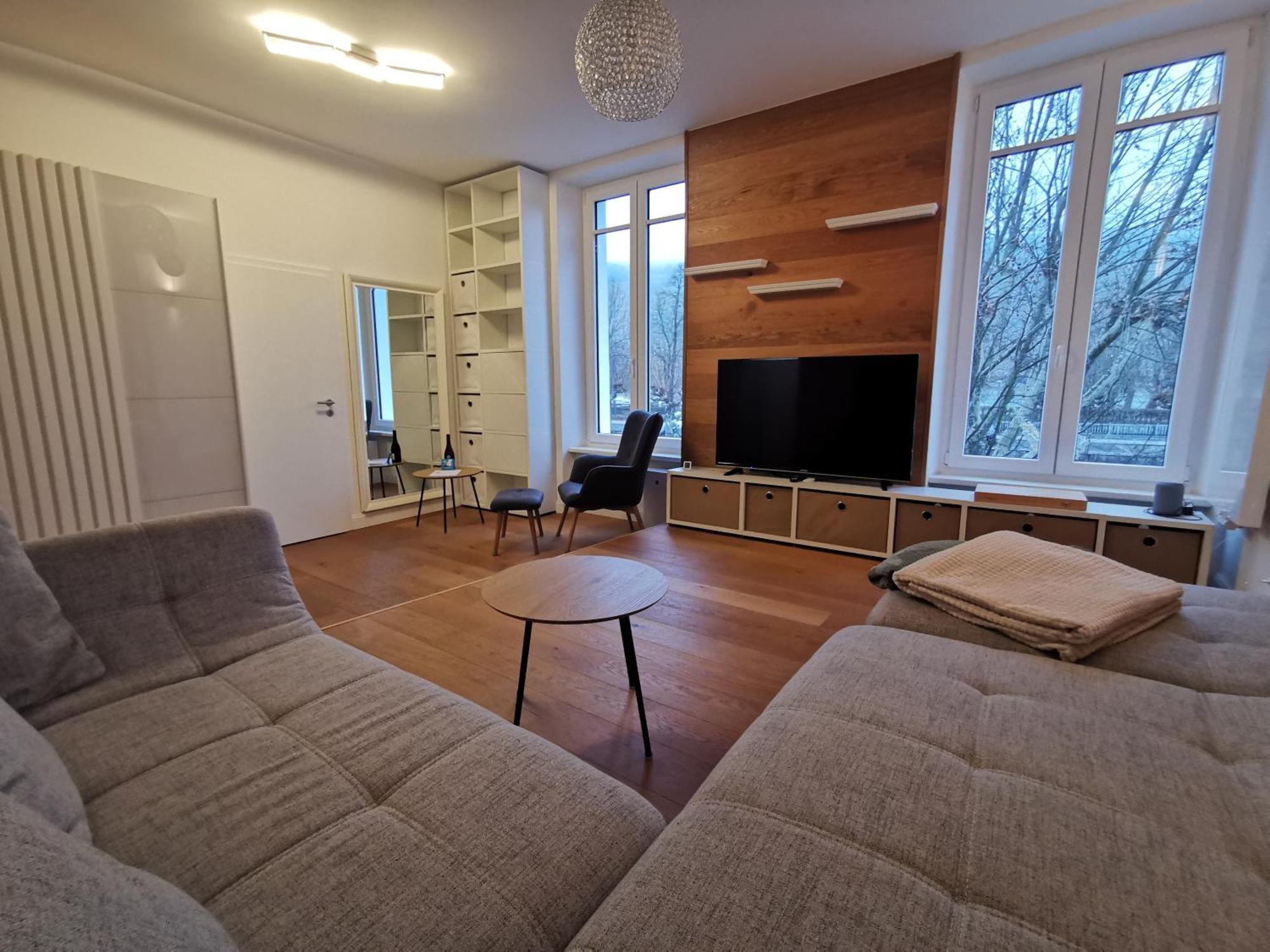 Rheinufer Am Hindenburgpark Apartment Bingen am Rhein Bilik gambar